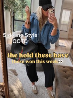 The weekly winners 👀 & apparently we’re in our sideline style era now too 🏐🏈😂! Comment SHOP to shop or head to bio! ❤️

The jeans I cannot stop wearing, the pants that basically took over my storefront, THE internet jacket in new colors + a few game day finds that you will love this season⚽️🏈🏐🤎

must be following for messages to send💌

Fall style, fall outfits, sports mom, volleyball, game day, fall 2026, weekend, Chicago, eat, ate, women’s fashion, style over 40, travel look, workwear, jeans, pants, fall fashion, casual outfits, sports, sideline outfits, sneakers, denim,