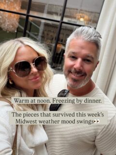Warm at noon. Freezing by dinner. 😂
c0mment: CHICAGO for a DM to shop or head to my bio! 

Here’s what survived this week’s Midwest weather mood swings lol… lots of layers, repeat offenders, travel favorites, comfy heels that actually pass the test, and the pieces I keep reaching for over and over lately! 👀✔️😍

spring fashion, jeans, denim, weekend, sandals, style over 40, workwear, Chicago, women’s fashion, beauty musts, casual outfits, spring style, spring outfits, resort wear, spring dress, dress, designer, high and low, hair color,