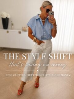 I’ve been buying less and wearing more of what I already own.
CommenT: SHOP for a DM to all these pieces I’m loving lately or head to my bio! 🤍✨

better outfits don’t always come from a bigger closet! Repeats are where it’s at! 

Curious if anyone else is in this phase too?👀👇

Summer style. Summer fashion. White pants. Sandals. Weekend. Chicago. Style over 40. Denim. Jeans. Trending now. Casual outfits. Dress. Slick back. Pants. Resort wear. Summer outfits. Eat. Jewelry. Accessories. Summer beauty. Beach. Vacation outfits.