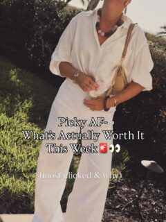 Picky AF Finds is back 🤍🚨 these were the most clicked this week & why…sharing what’s actually worth it + what I’d grab first👀! 
CoMMenT: WORTH IT for a DM to shop or head to my bio! 

What are we grabbing? The brush surprised me! You all loved that one & the white pants continue to climb my shop week after week🤍! 

worth it, spring 2026, white pants, sandals, women’s fashion, weekend, Chicago, style over 40, beauty hacks, faux, patio decor, spring decor, outdoor, casual outfit, outfit ideas, spring fashion, spring style, spring outfits,