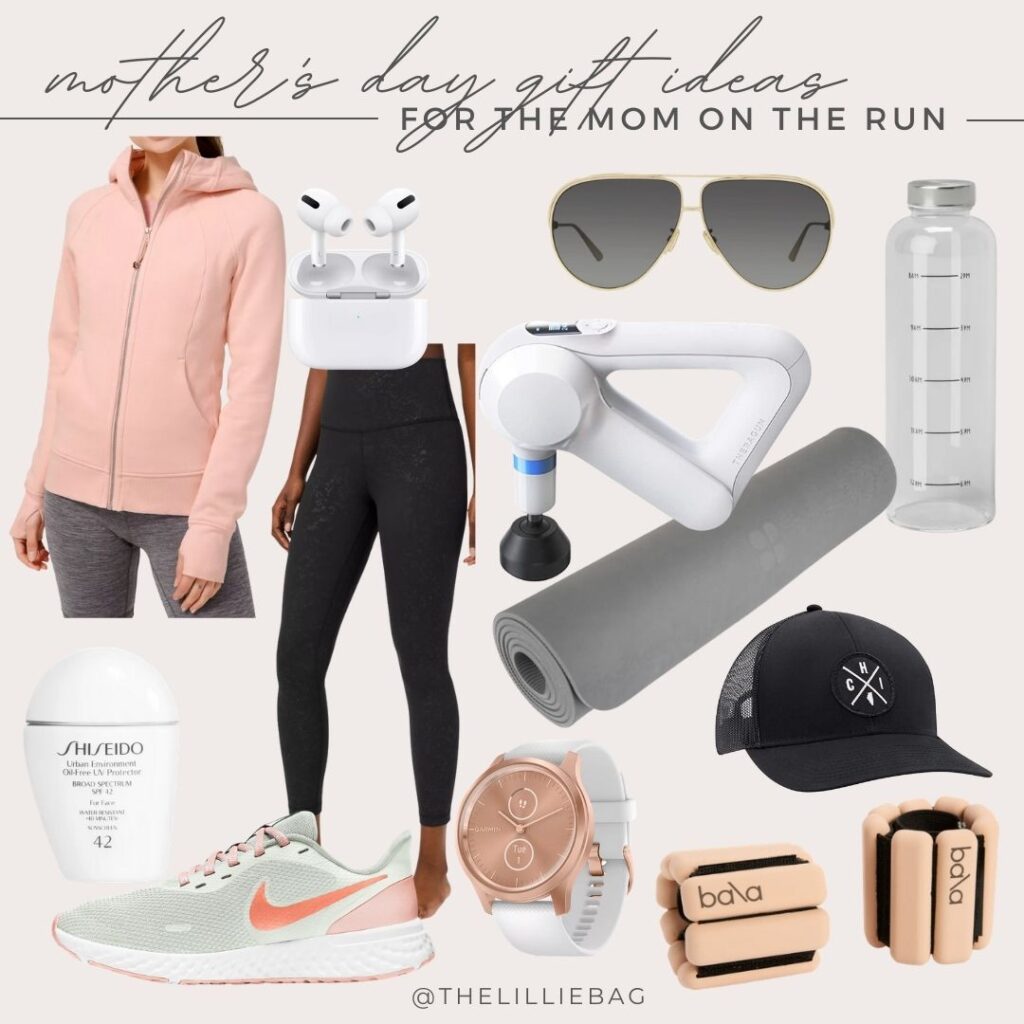 Mother's Day gift guide for athletic moms | workout | exercise