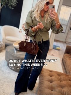 WHAT IS EVERYBODY BUYING THIS WEEK?! 👀
Here’s what ATE so far 🤏🏼🤎✨
Comment CHICAGO to shop! 

fall fashion. women’s fashion. fall outfits. style over 40. fashion finds. Adidas suede tracksuit. Hunter boots. fall outfit ideas. brown leggings. Chicago. Fall look. Boots. Weekend. Trending. Best sellers. Jacket. Casual outfits. Ate. Suede bag. Designer bag.