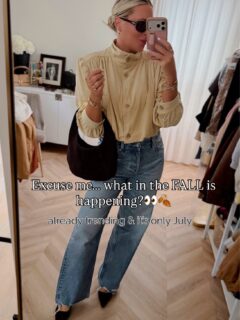 I checked my analytics this week & it’s official👀😅everyone skipped straight to fall🍂! Comment LTK to shop! 

These are the pieces getting the most clicks, saves, & orders right now so if you’re building your fall wardrobe too, I’d start here. 👀 not to mention the Halloween cuties I ordered SO fast! 🤏🏼

Fall fashion, fall style, fall favorites, Halloween, style over 40, womens fashion, fall decor, fall 2026, Chicago, jacket, jeans, denim, eat, ate, weekend, leather bag, suede bag, designer, outfit ideas,