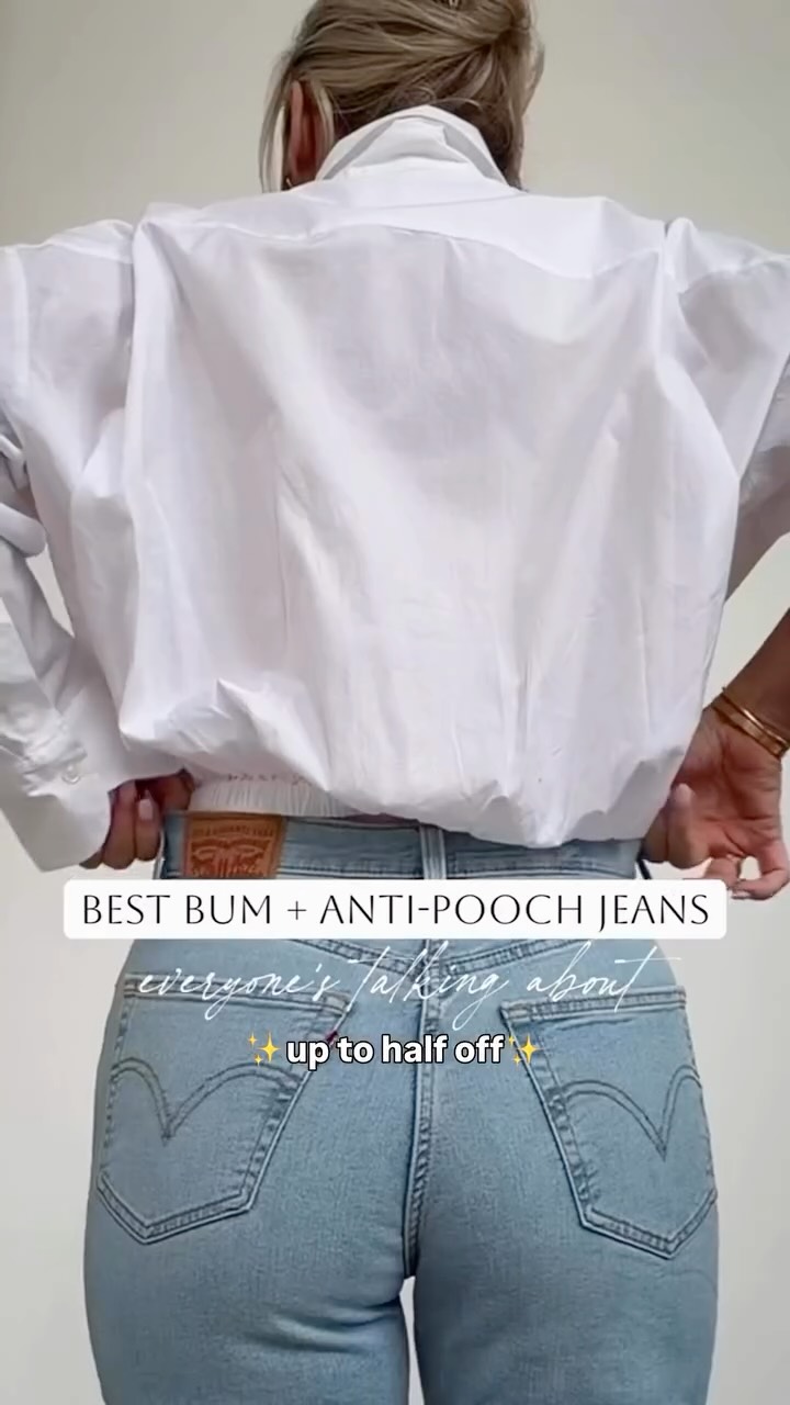 These anti-pooch jeans are nearly half off for Prime Day💙& still one of my most worn pairs that make the 🍑 look good too! 
SHOP for a DM with my exact pair or head to my bio! 

If you’ve been waiting to try them, this is a GREAT price✨🤍
I have a few colors & they are incredible on the bum! 

jeans, denim, sale, prime day, Levi’s, summer style, summer outfits, style over 40, weekend, women’s fashion, smoothing, outfit ideas, summer outfits, eat, ate