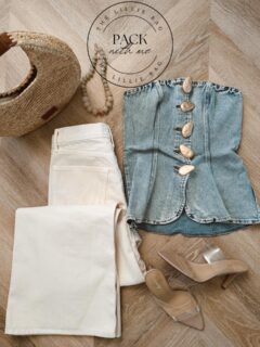 pack with me☀️… feeling like I needed to just get my outfits together & life so here is what’s in my suitcase.

CommenT: PACK for a DM to shop or head to my bio! 

I try to stick with the same color palettes and go versatile. Everything can be mixed and matched that way! It’s all carry on ready for you! Spring break cannot come fast enough! 🤍☀️

Casual, outfits, spring 2026, jelly, women’s fashion, lounge set, travel, resort wear, spring outfits, jeans, denim, style over 40, beauty hacks, sandals, necklace, white jeans